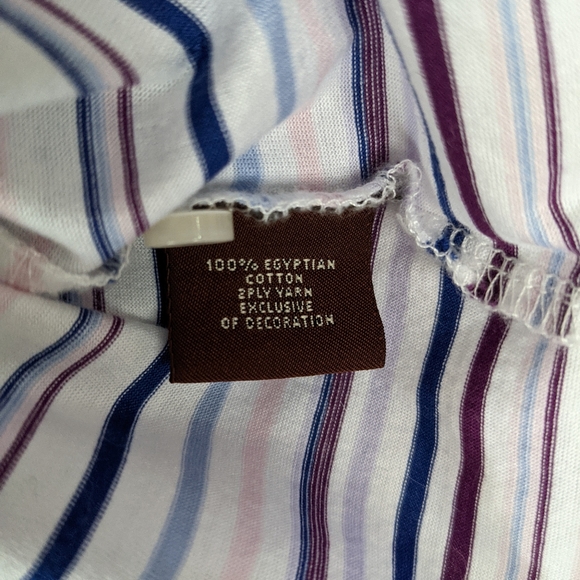 Tailorbyrd Striped Polo Shirt 2XLT - Picture 4 of 6